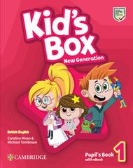 Обкладинка книги Kid`s Box New Generation 1 Pupil's Book with eBook , 9781108815574,   74 zł