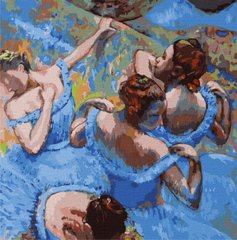 Обкладинка книги Картина за номерами - Блакитні танцівниці ©Едгар Дега , ,   61 zł