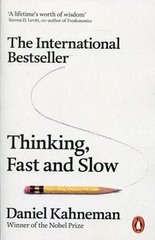 Okładka książki Thinking, Fast and Slow. Daniel Kahneman Daniel Kahneman, 9780141033570,   57 zł