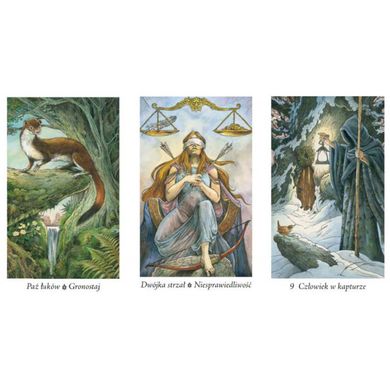 Okładka książki Zestaw TAROT PRADAWNEGO LASU (karty tarota + książka) (Набір ТАРО ДАВНИЙ ЛІС (карти таро + книга)) , 9788073705473,   150 zł