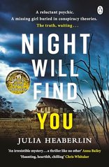 Okładka książki Night Will Find You. Julia Heaberlin Julia Heaberlin, 9781405940818,
