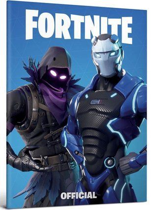 Okładka książki FORTNITE Official. Блокнот синій у лінійку "Ворон". FORTNITE , 4820245450066,   19 zł