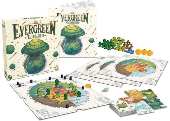 Обкладинка книги Настільна гра Evergreen. Зелена планета (Evergreen) , ,   380 zł