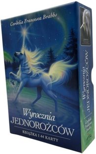 Okładka książki Карти Таро "Оракул Єдинорогів" (Wyrocznia Jednorożców) Cordelia Francesca Brabbs, 9788073704131,   129 zł