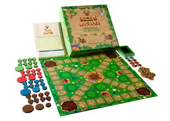 Обкладинка книги Настільна гра Веселі мурахи (Fun Ants) , ,   66 zł