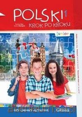 Обкладинка книги Polski krok po kroku. Junior A1. Gry i zabawy... Iwona Stempek, 9788394117832,   109 zł