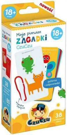 Okładka książki Moje pierwsze zagadki CzuCzu 18m+ , 9788365773593,   38 zł