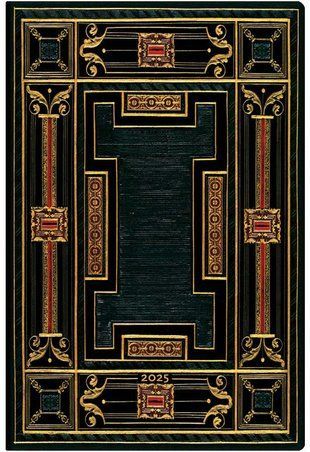 Обкладинка книги Kalendarz Paperblanks 2025 Onyx Mini Dzienny (95x140 мм) , 9781408757376,   120 zł