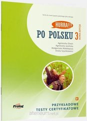 Обкладинка книги Po polsku 3 Przykładowe testy certyfikatowe praca zbiorowa, 9788396155047,   66 zł