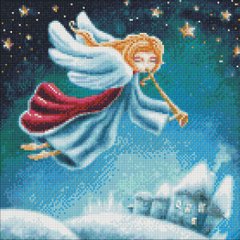 Обкладинка книги Алмазна мозаїка - Різдвяний ангел ©Elena Schweitzer , ,   90 zł