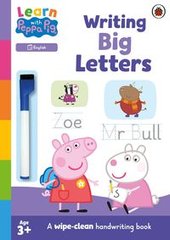 Okładka książki Learn with Peppa: Writing Big Letters , 9780241601778,
