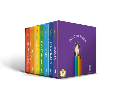 Okładka książki Collect the rainbow (набір, 7шт). Katya Taberko Katya Taberko, 978-617-5230-02-2,   117 zł