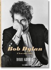 Okładka książki Bob Dylan A Year and A Day. Daniel Kramer Daniel Kramer, 9783836571005,