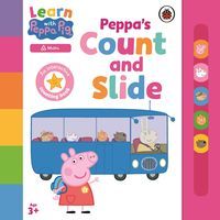 Okładka książki Learn with Peppa: Peppa's Count and Slide , 9780241601815,