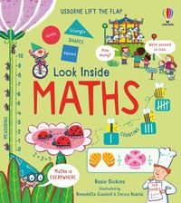 Okładka książki Look Inside Maths. Rosie Dickins Rosie Dickins, 9781474986304,   45 zł